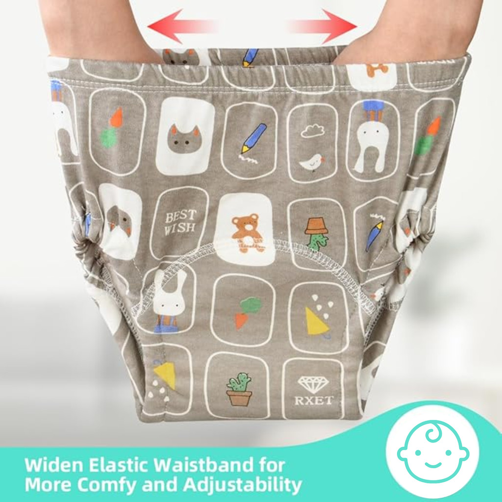 BH Breathable Cotton Potty Training Pants Leak Proof Seluar Kencing