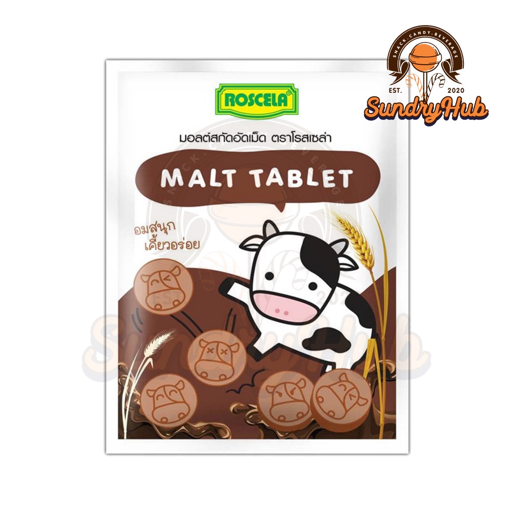 Roscela Candy Malt Tablet 20g Shopee Malaysia