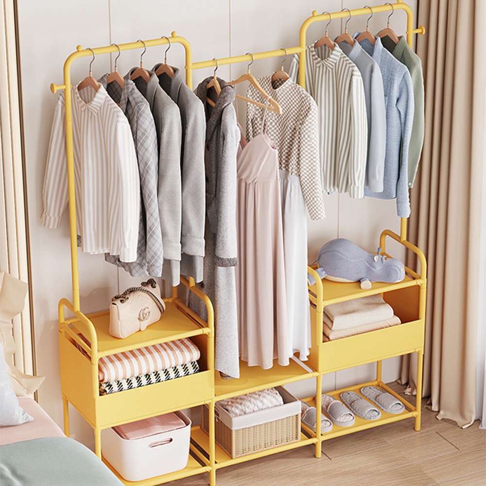 Innohut Clothes Hanging Rack Rak Baju Storage Rack Wardrobe Cabinet ...