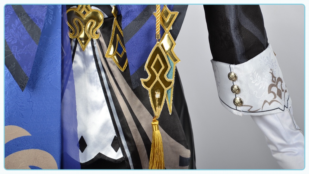 [Ready Stock] Genshin Impact cosplay clothing Clorinde cosplay Fontaine