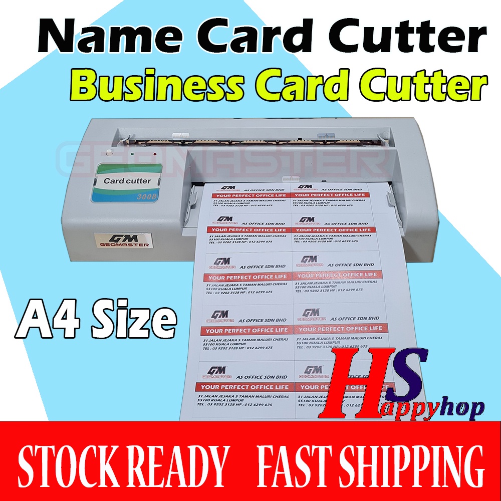 Name Card Cutter NK-47 Automatic/Name Card Cutter Mesin A4 Memotong ...
