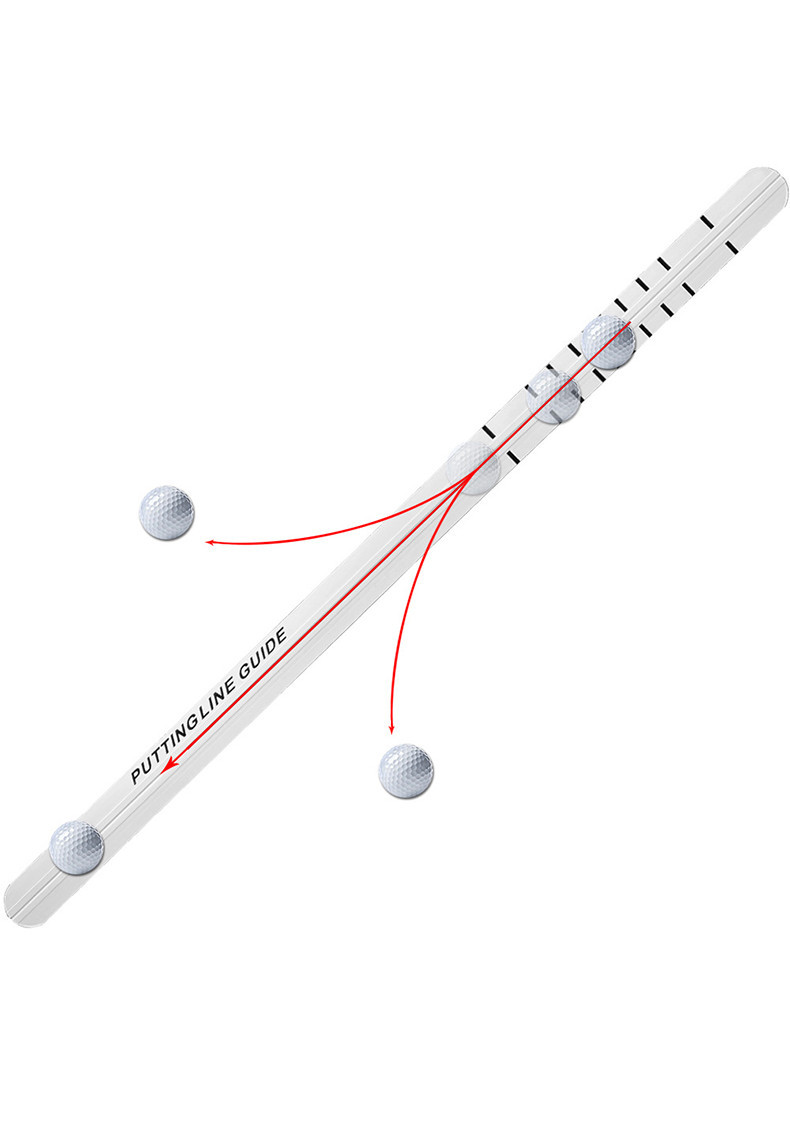 PGM Golf Correction Putter Ruler Putter Track Guide Maintains Forward ...