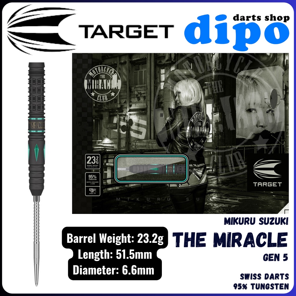 TARGET THE MIRACLE Gen 5 (Mikuru Suzuki Model) - TARGET Swiss Steel ...