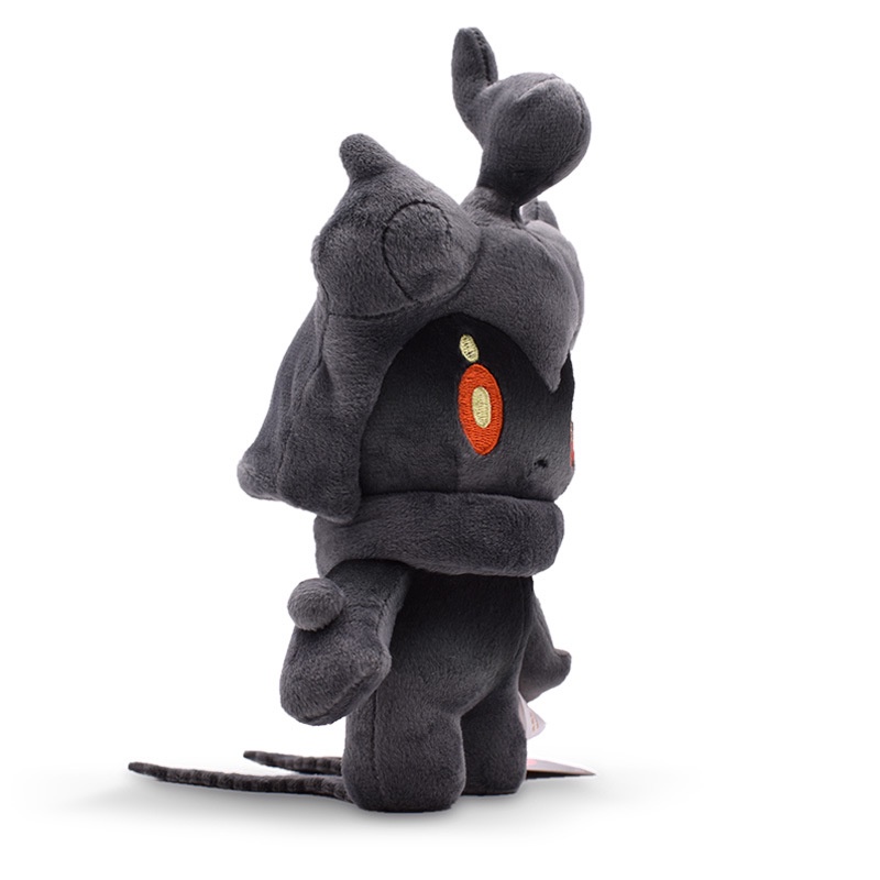 25cm Cute Black Marshadow Plush Toy Cartoon Style Anime Stuffed Animal ...