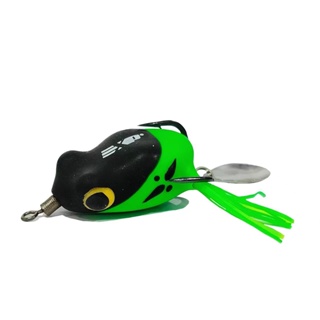 EXP SSF SANTA SPIN SOFT RUBBER FROG FISHING LURE