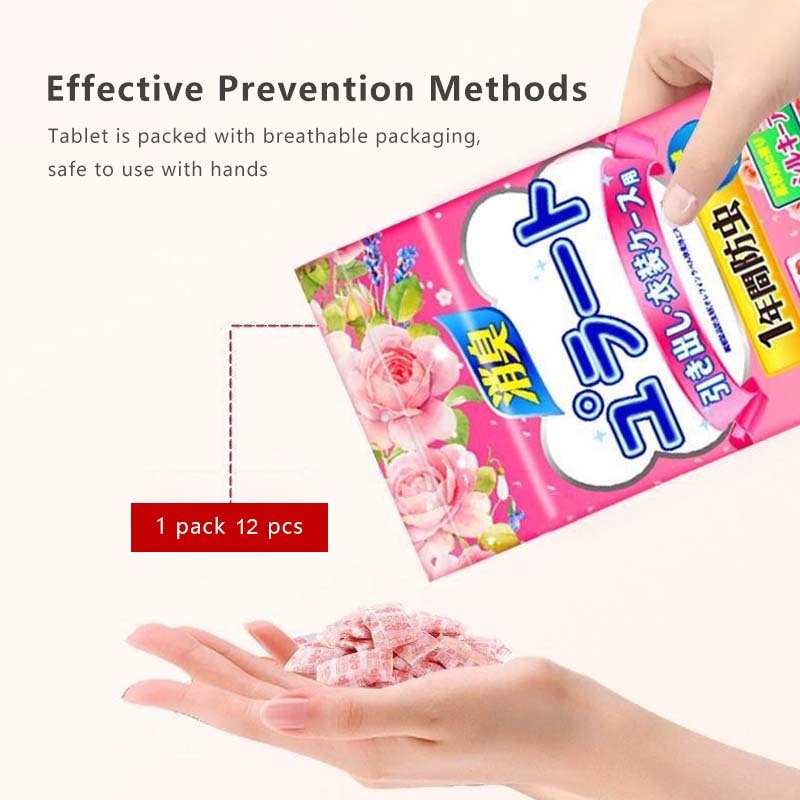 Floral Scent Moth Balls Deodorizers Camphor Balls Purifiers Clothing ...