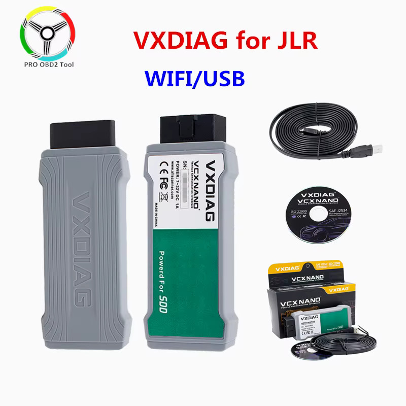 VXDIAG for JLR VCX Nano For JLR SDD V159 for Jaguar/Land Rover WIFI/USB ...