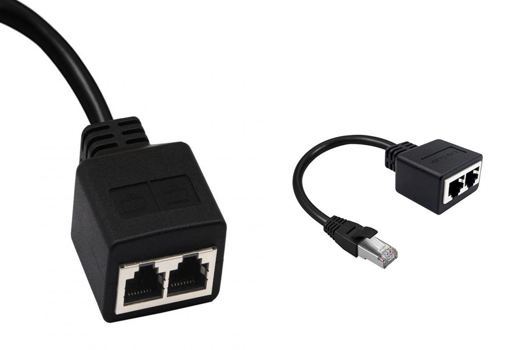 [Ready stock] Ethernet Splitter Ethernet Socket Splitter High-speed ...