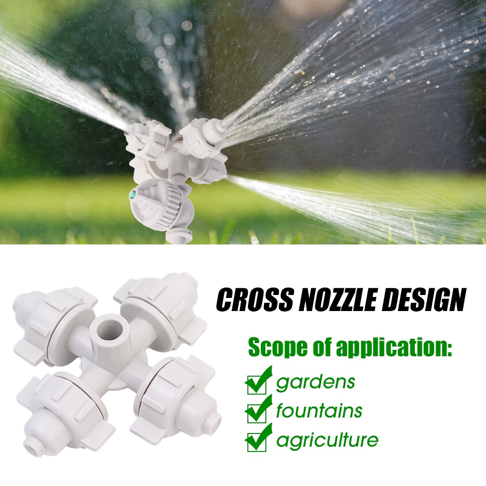 360 Degree Rotation Agricultural Spraying Nozzle / Multifunctional ...