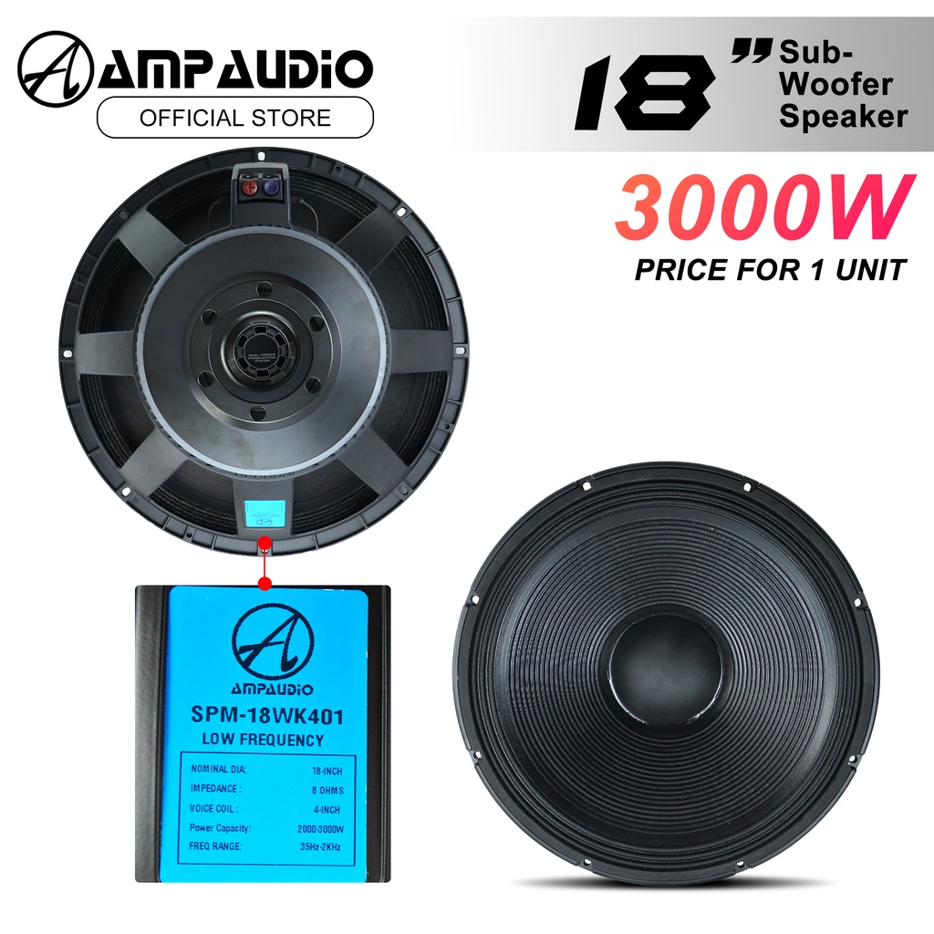 Speaker 18 inch 3000 hot sale watt