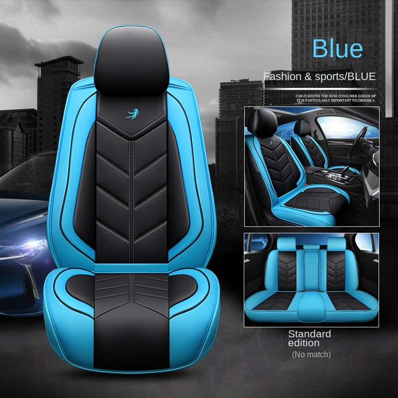 2-Piece PU Leather Front Seat Covers – High Back Bucket Seat Protectors (Universal)