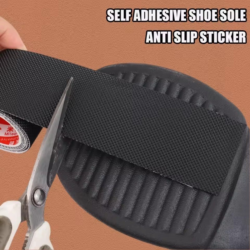 100cm Self-adhesive Shoe Sole Anti Slip Sticker - Anti Wear Silent Tape ...