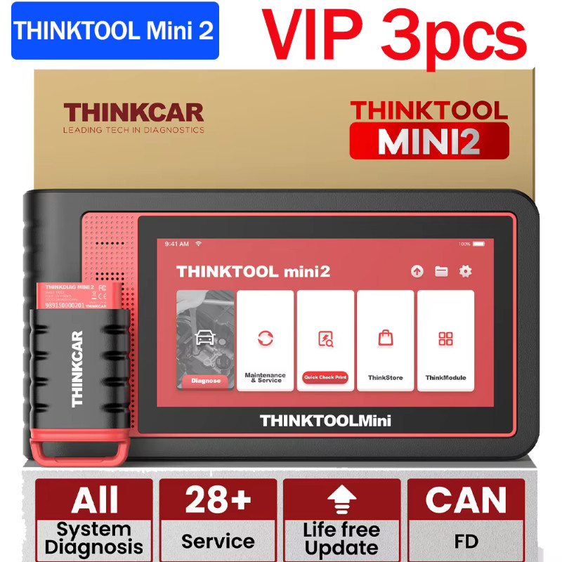 3pcs THINKCAR THINKTOOL Mini 2 /THINKTOOL mini OBD2 Diagnostic Tool ...