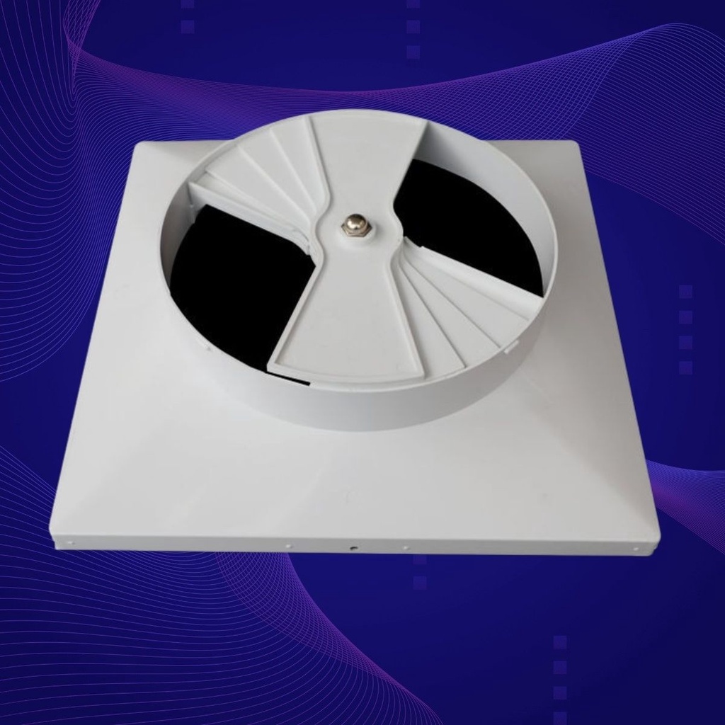 Plastic Steel ABS Square to Round Diffuser Square to Round Joint Duct ...