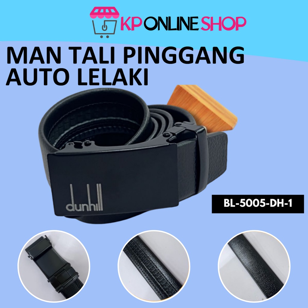 Adjustable Casual Belt Men Automatic Buckle Belt for men Tali Pinggang ...