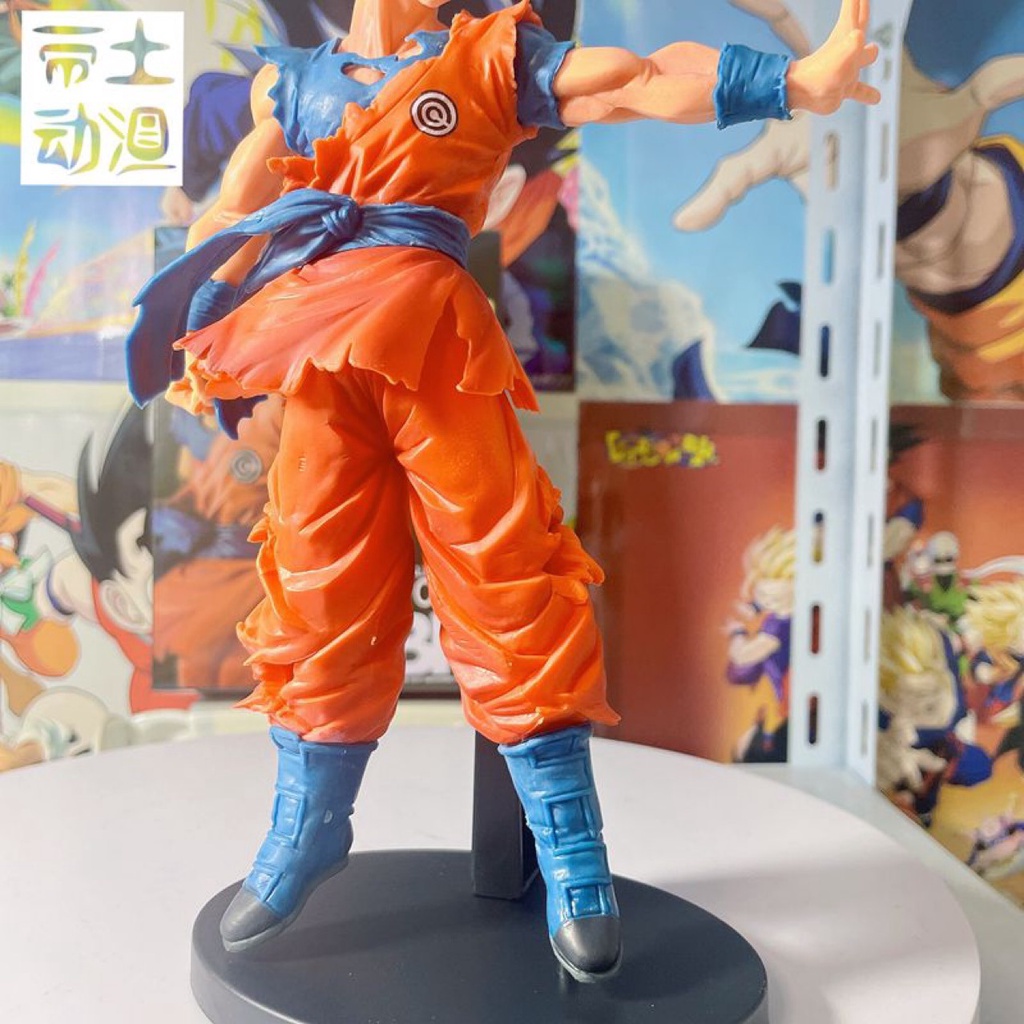 YCH toys action figure Goku Ultra Instinct Manga Style Cool Display Dragon Ball Z 30cm