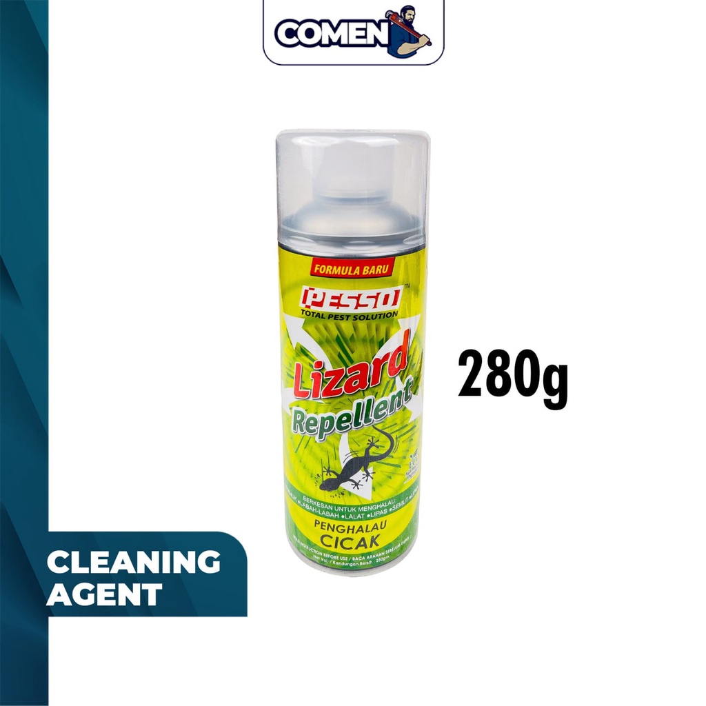 PESSO Eco Lizard Repellent 280g (Aerosol) Natural Water Based Lizard