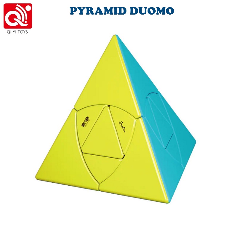Qiyi Pyramid Duomo Professional Magic Cube Educational Speed Cube ...