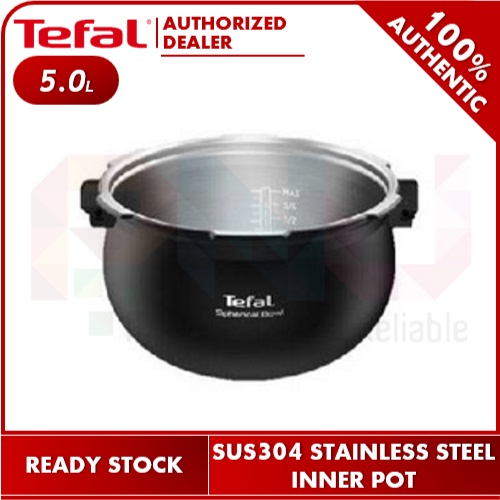 Tefal 5.0L Stainless Steel Inner for Multicooker / Pressure Cooker ...