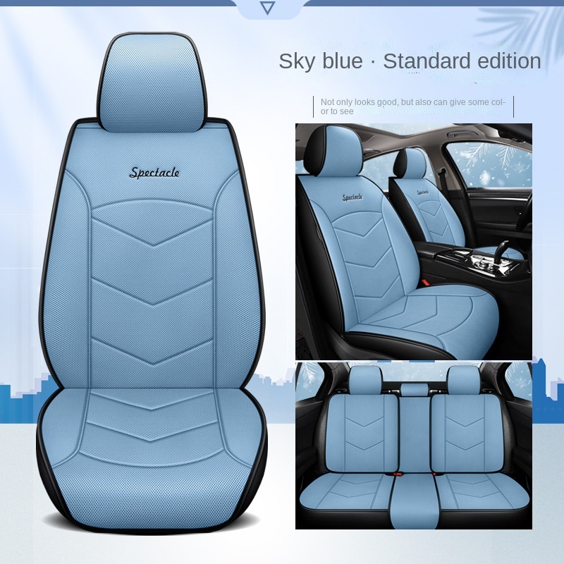 Zzh1 Pu Leather Car Seat Cover Perodoua Axia, Bezza, Myvi, Aruz, Viva ...