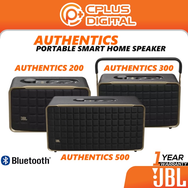JBL Authentics 200, 300 & 500 retro Bluetooth and Wi-Fi speakers