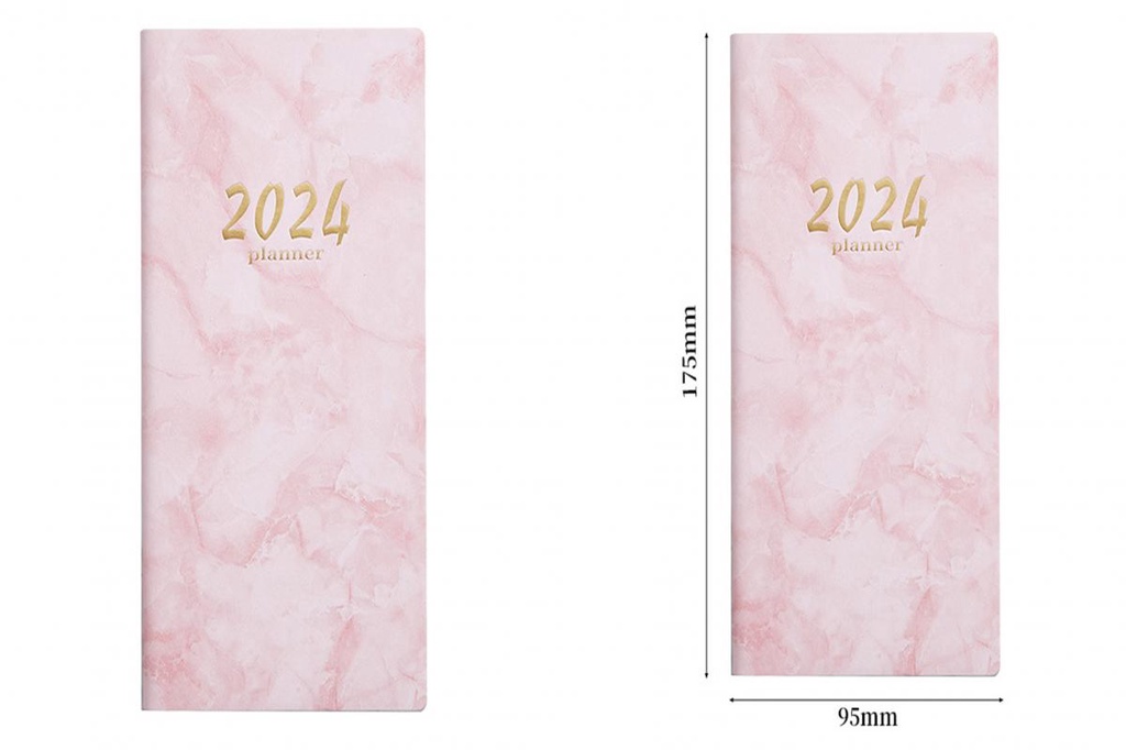 mooncute| Compact Planner Small Planner 2024 Planner Faux Leather ...
