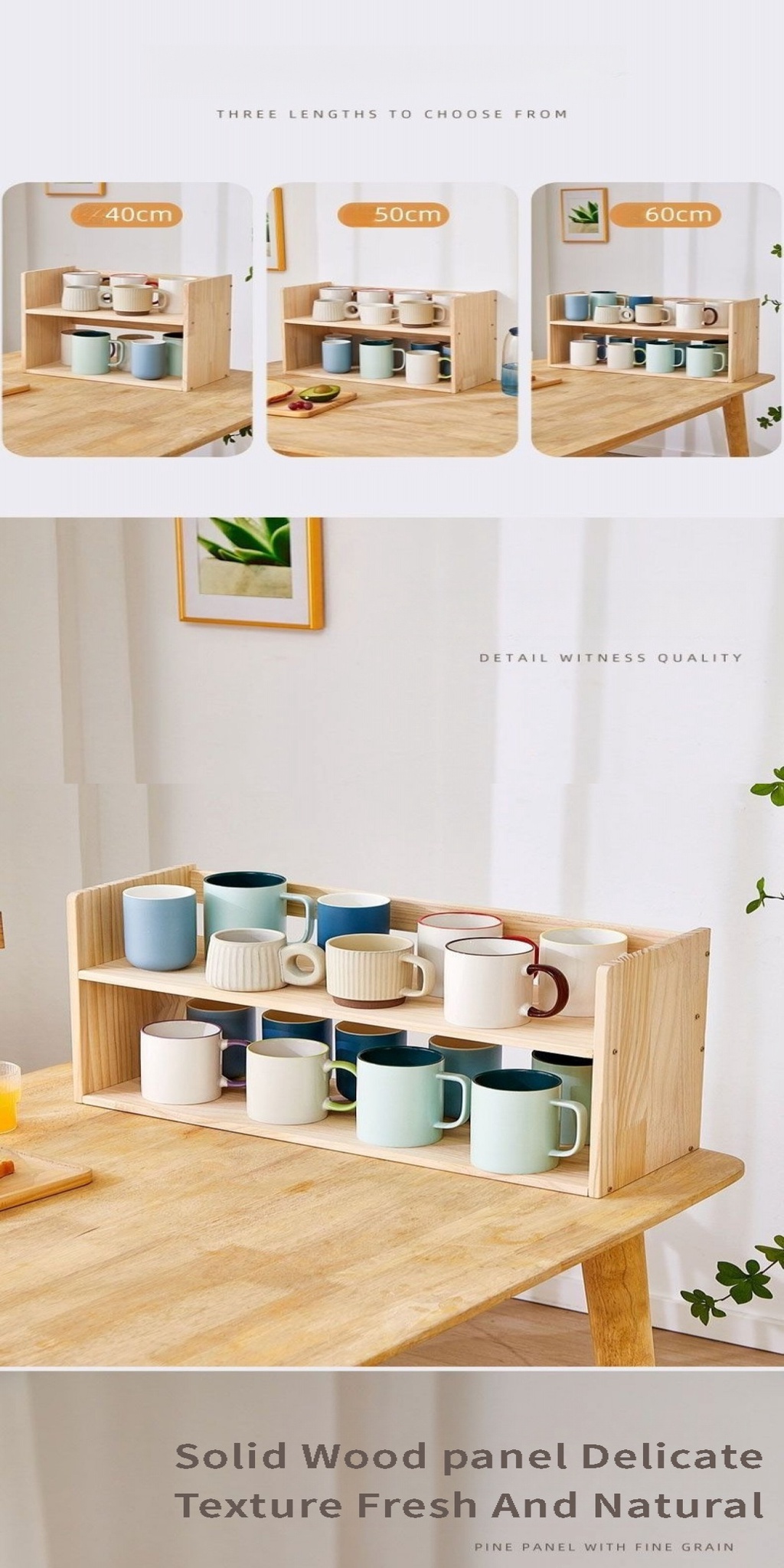 Ready Stock Rak Meja Wood Table Display Rack Shelf Desk Organizer ...