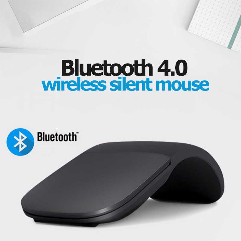Foldable Bluetooth 4.0 Arc Mouse For Microsoft Surface Pro Portable ...