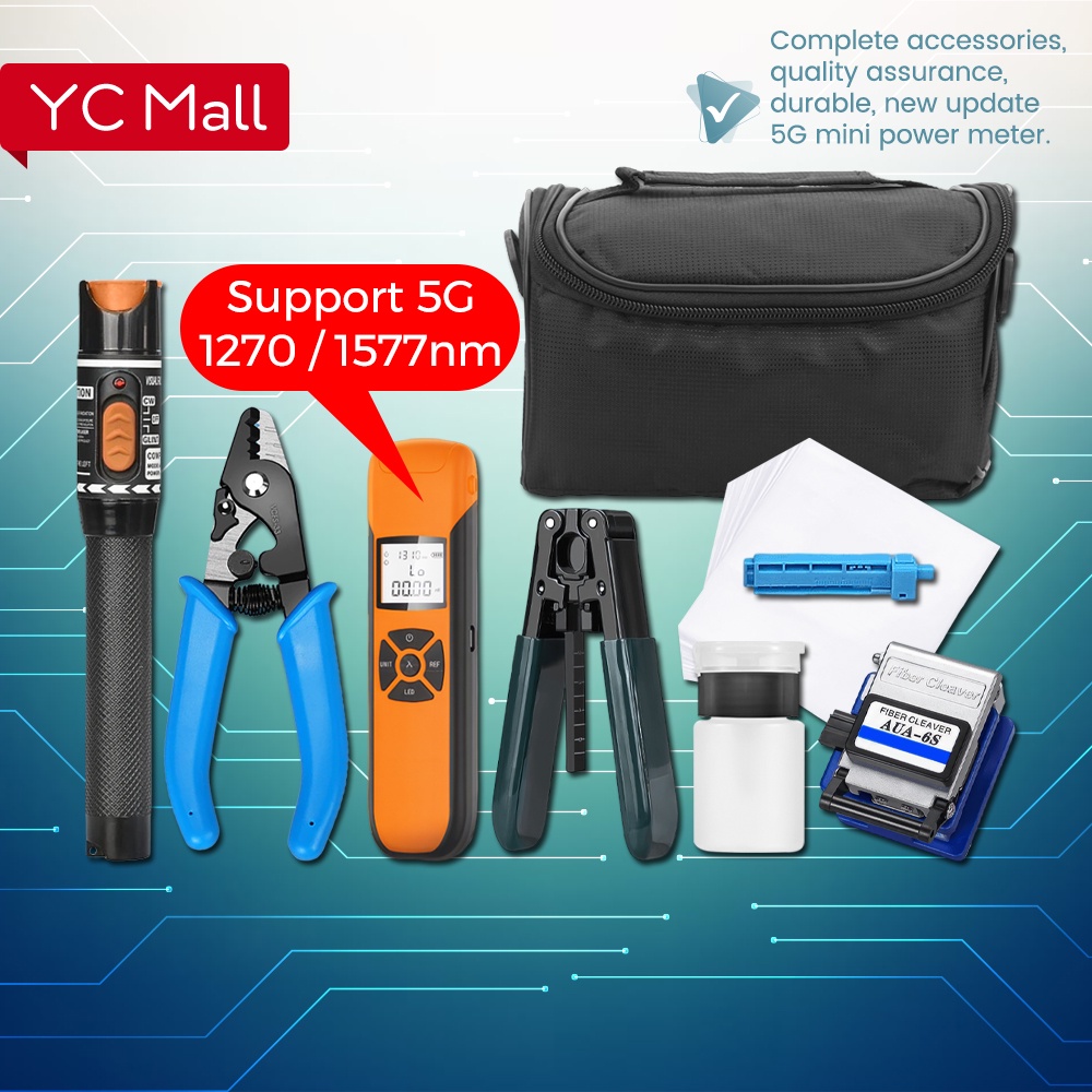 Mini Fiber Optic Ftth Tool Kit Sets Shopee Malaysia