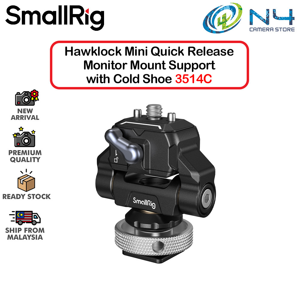 SmallRig HawkLock QR Monitor Support H21 Mount