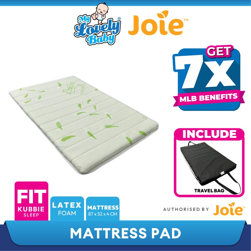 Joie Kubbie Sleep Mattress Pad (87 x 52 x 4cm) Shopee Malaysia