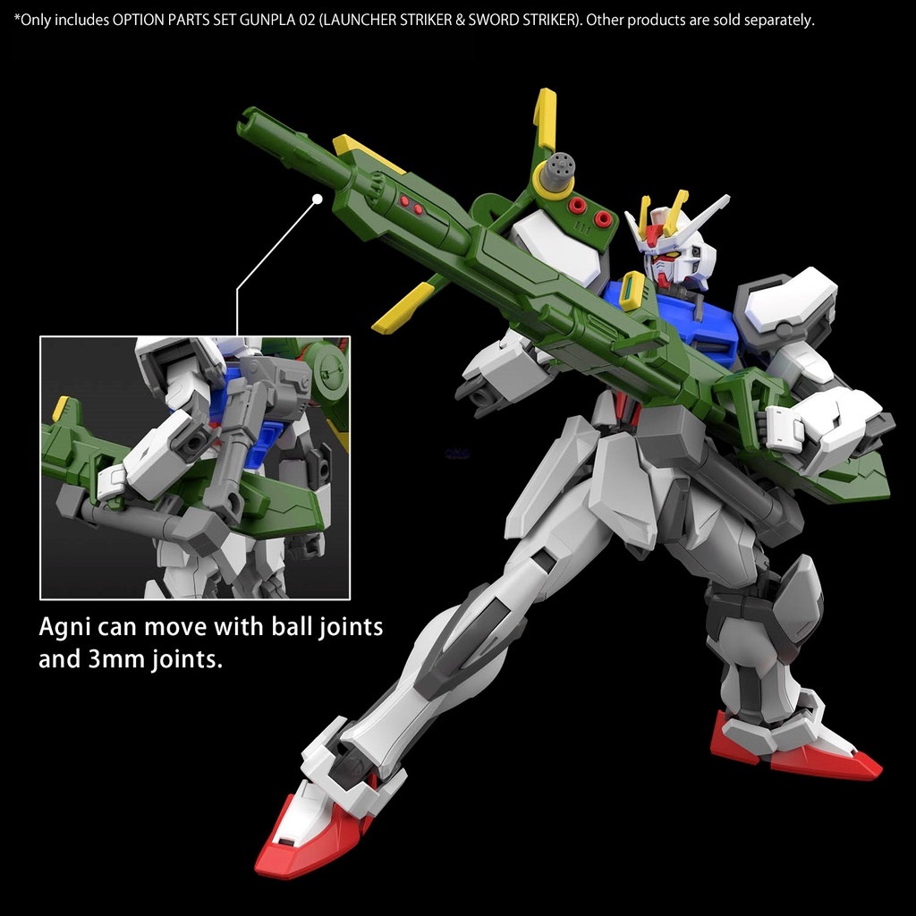 Bandai Option Parts Set Gunpla 02 (Launcher Striker & Sword Striker ...