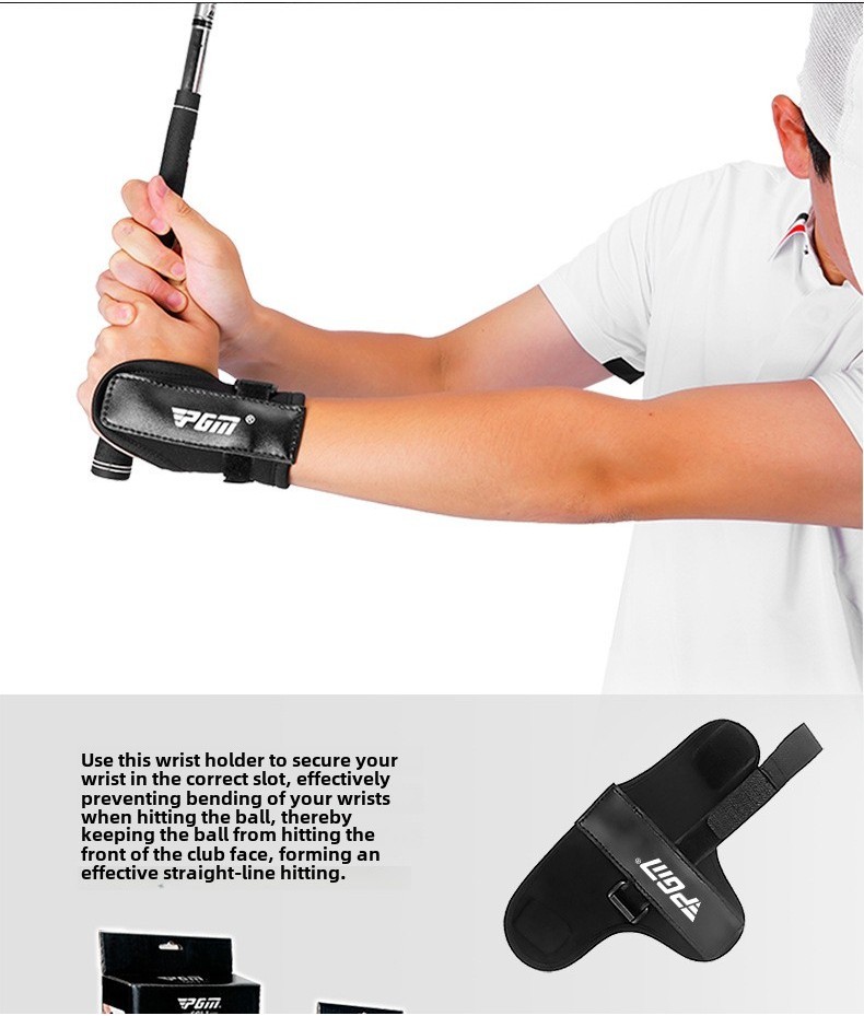 PGM Wrist Fixator Wrist Posture Aid Beginner Golf Brace Wrist Protector ...