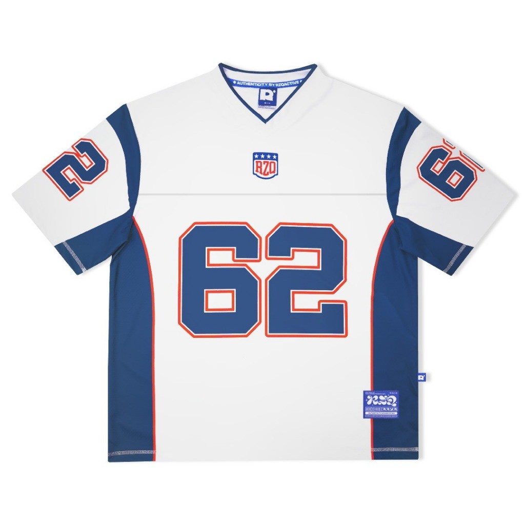 62 / Number Series / Jersey / Streetwear / Oversize / Music / Boxy Fit ...