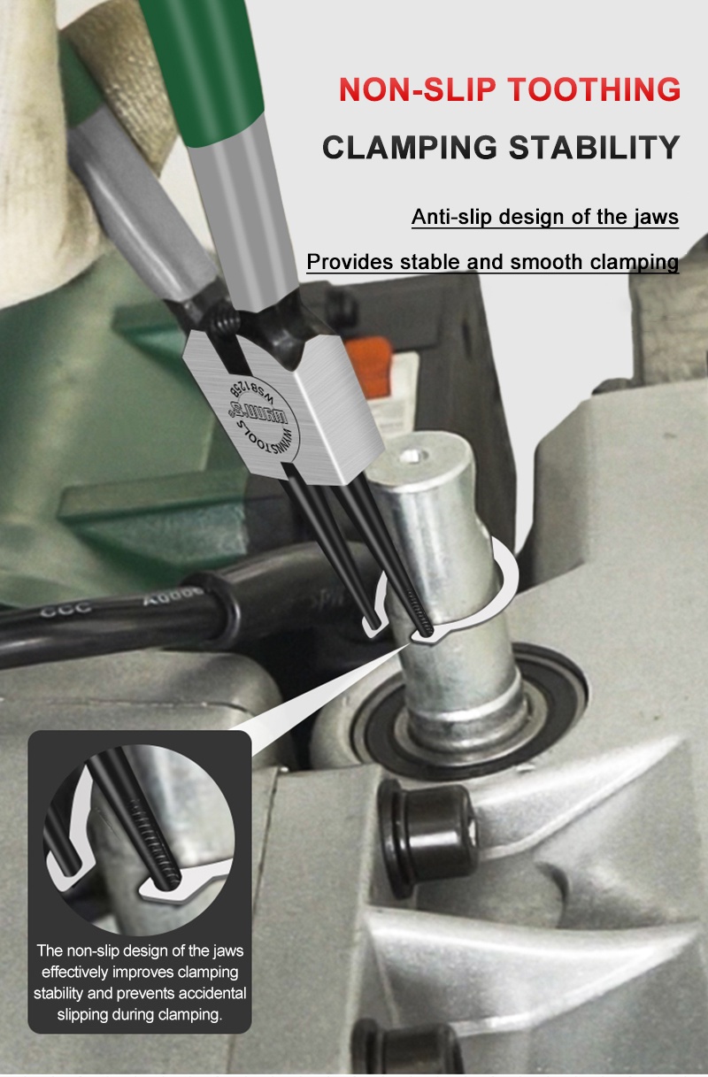 WYNN'S 5/7/9/13 in Snap Ring Pliers Set for Removing Installing Puller ...