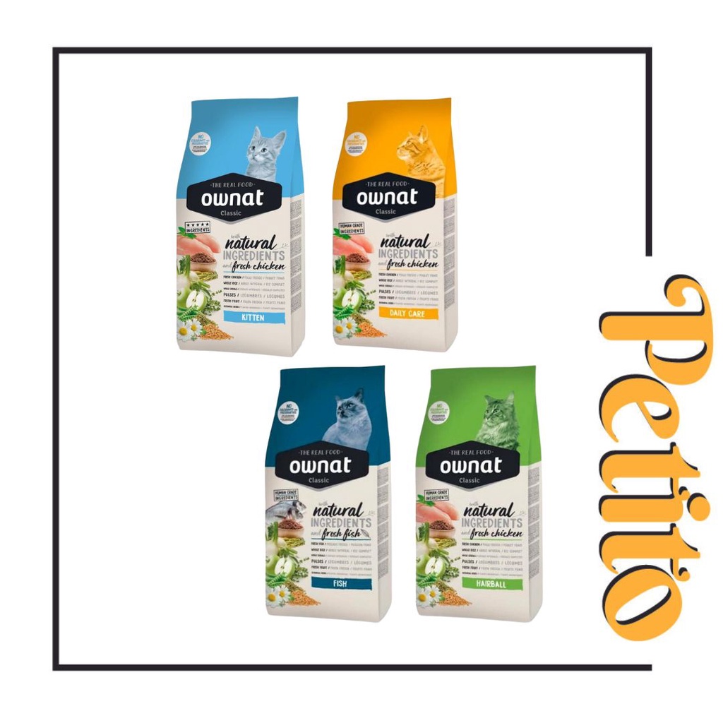 Ownat Classic Cat Dry Food 1.5kg | Shopee Malaysia