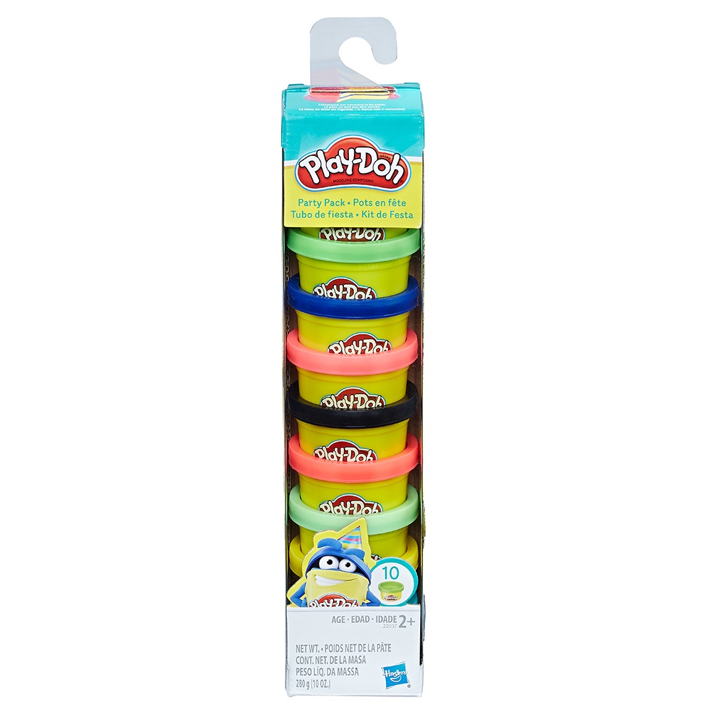 Play-Doh Party Pack with 10 1oz Cans Color Set | Shopee Malaysia