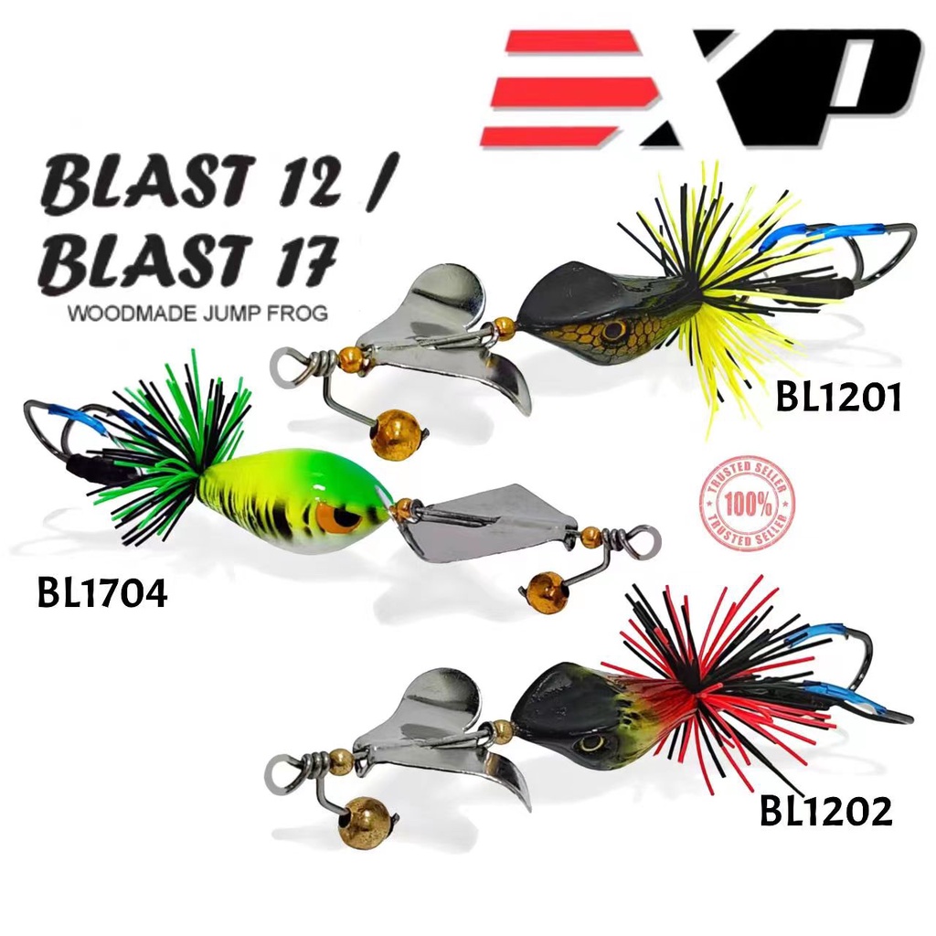 EXP ULTIMATE BLAST 12/ 17 SLASH BAIT BUZZBAIT (L-BL) | Shopee Malaysia
