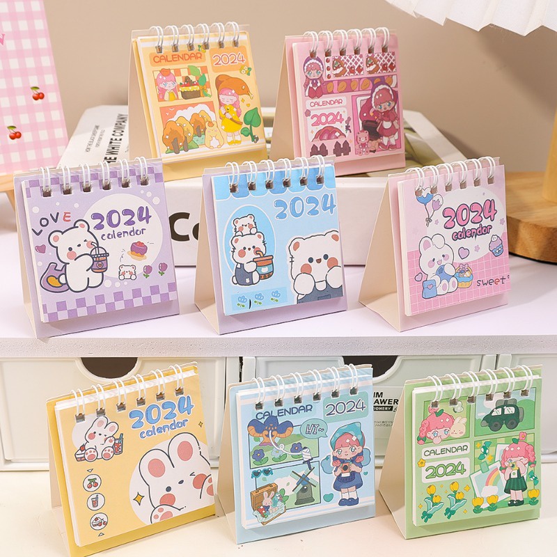 [ Featured ] Portable Memo Booklet / 2024 Check-in Calendar / Creative ...