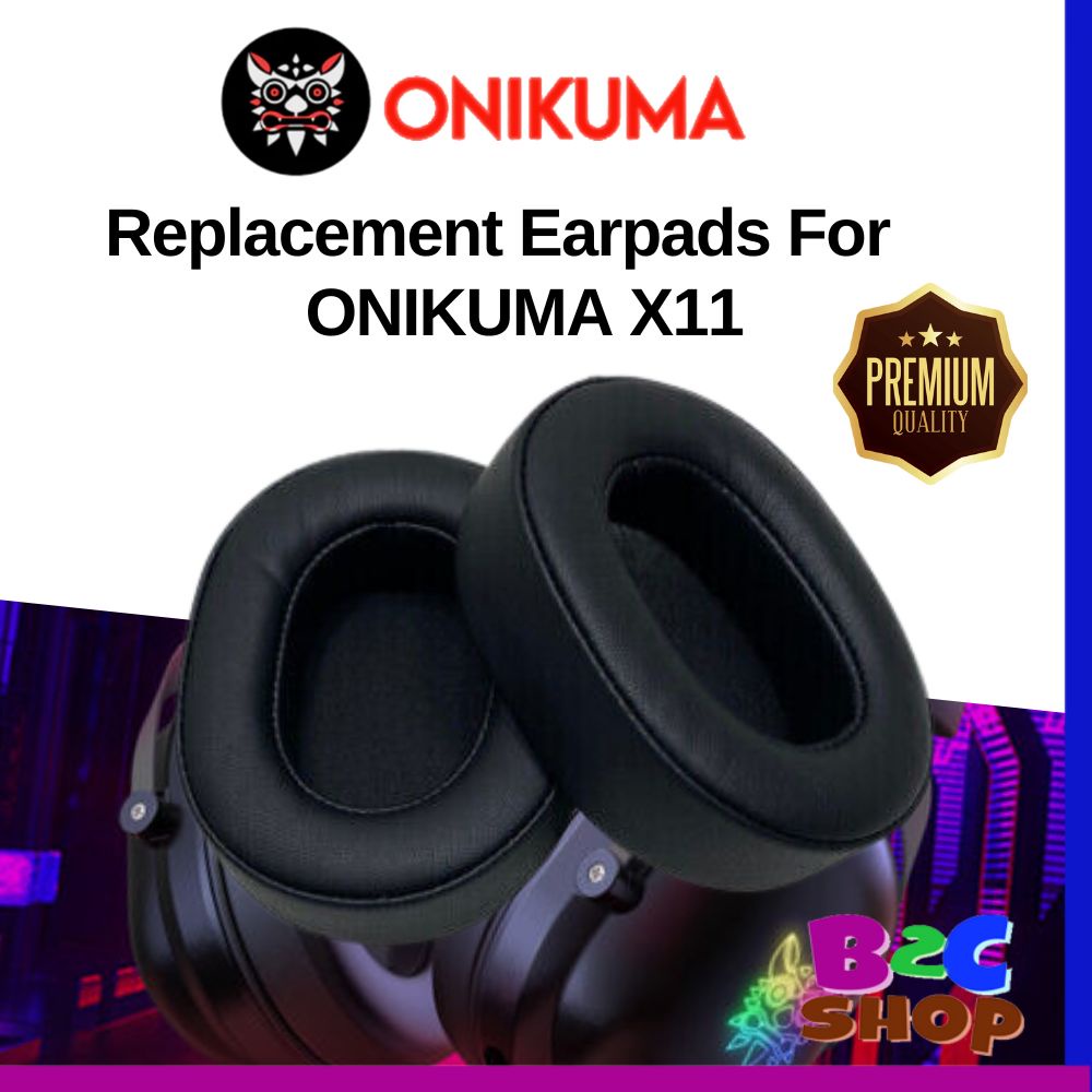 Ready Stock 1Pair ONIKUMA X11 Replacement Ear Pads Cushion Earpad