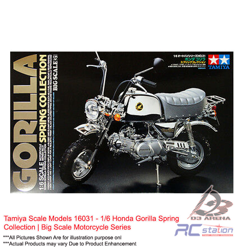 Colección Honda Gorilla Spring De Tamiya 16031, Modelo 1/6 | Cuotas sin