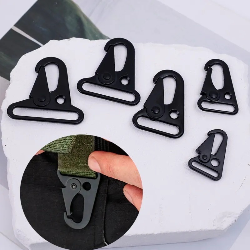 Hawkbill Not Rust Carabiner Buckle High Strength Nylon Webbing Belt Key ...