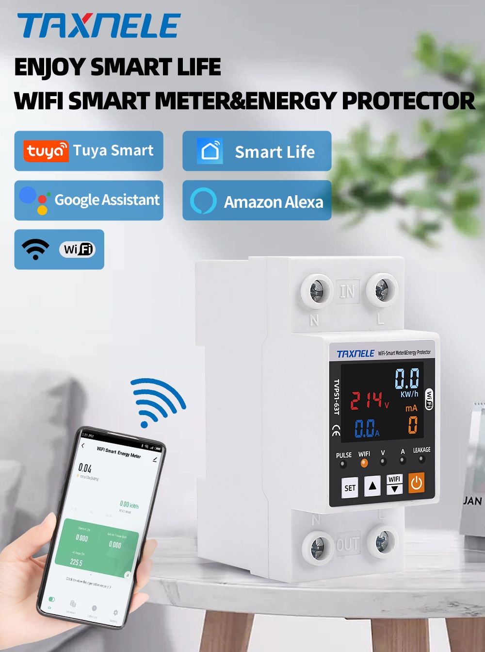 smartlife-tuya-wifi-63a-circuit-breaker-earth-leakage-over-under