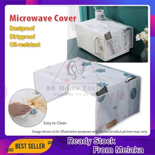 Waterproof PVC Microwave Cover Oilproof Microwave Oven Dust Cover For  Storage Bag Kitchen Accessories PVC Top