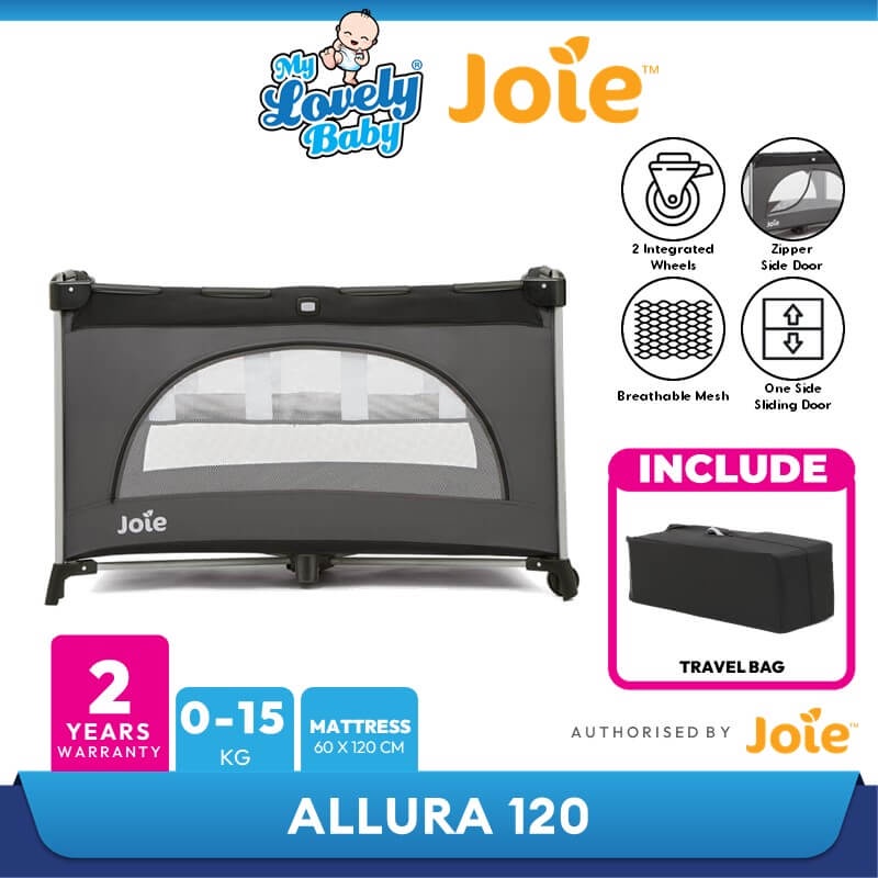 Joie Allura 120 Baby Playpen / Travel Cot Shopee Malaysia