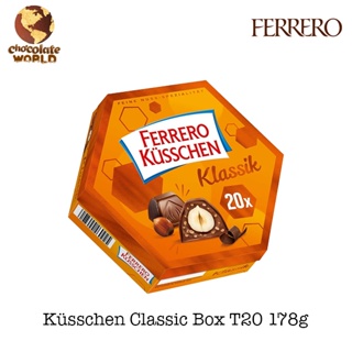 Advertising mini-cube with ferrero küsschen, Ferrero sweets, Chocolates