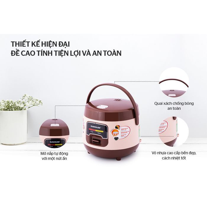 Sunhouse SHD 8208C 1L rice cooker_Genuine product | Shopee Malaysia