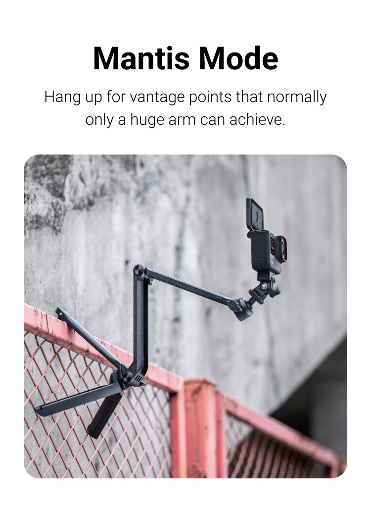 Insta360 Multi Mount For Insta360 X5/Ace Pro 2/X4/GO 3S/Ace Pro/X3/GO 3 - View #7