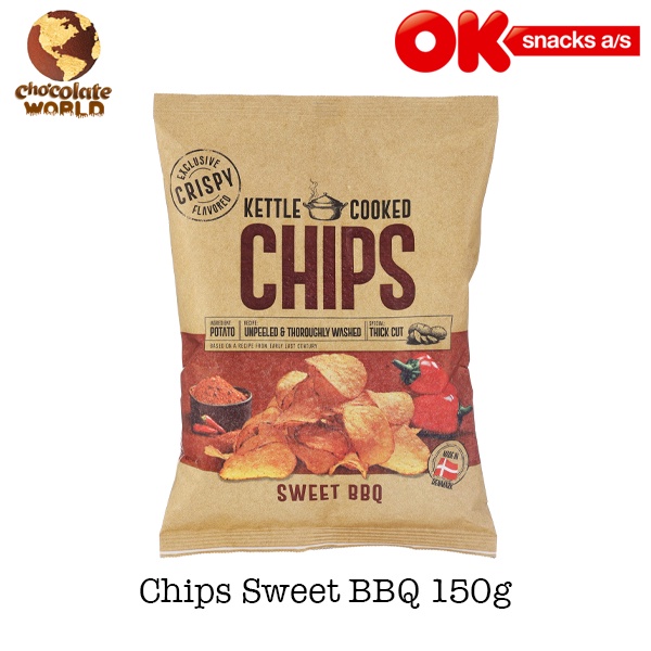 Kettle Cooked Chips Sweet BBQ 150g (Made in Denmark) Shopee Malaysia