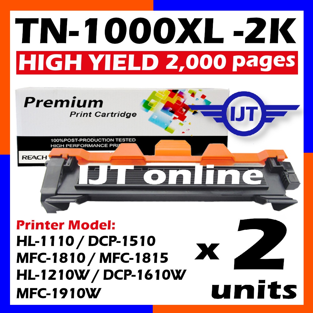 Pack De 2 TONER EXPERTE® Compatibles DR1050 TN1050 Tambor & Cartucho De